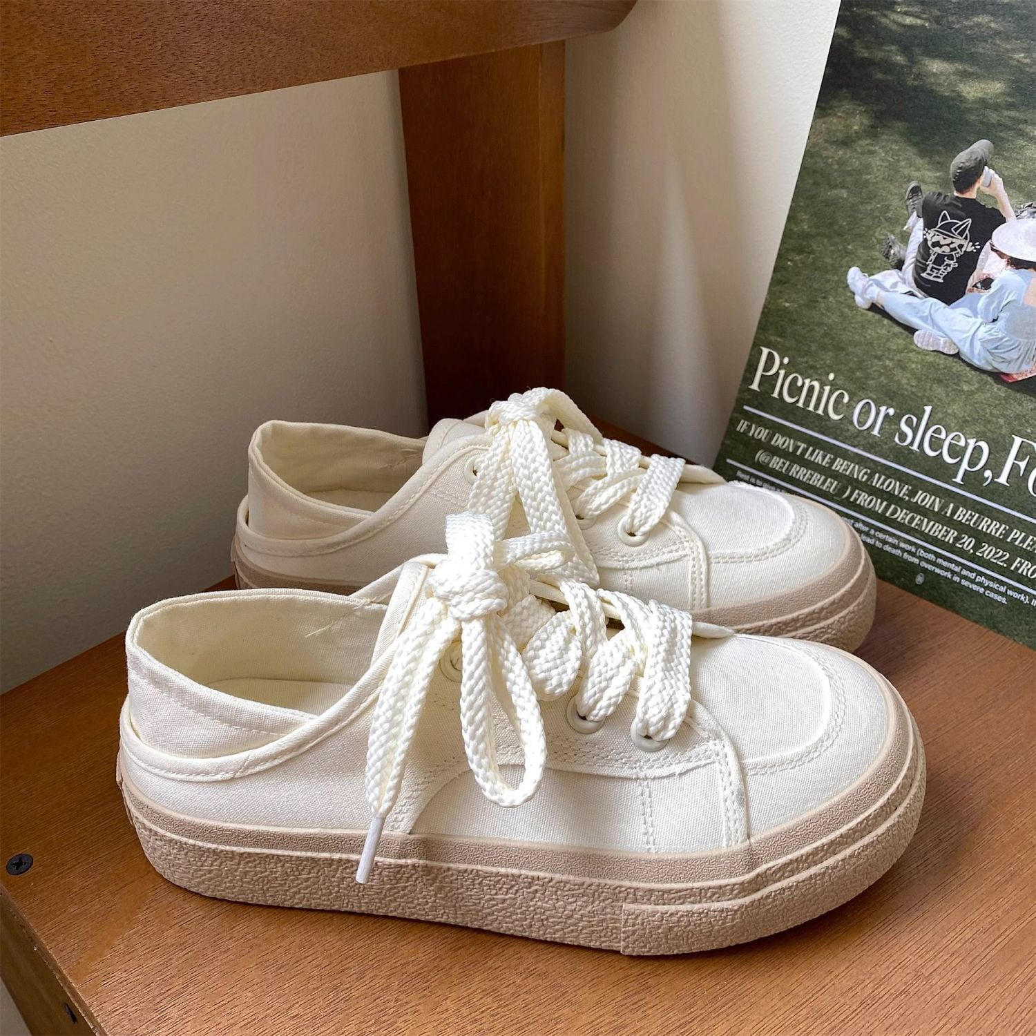Trendy Korean Made Canvas Snea - Women'S Shoes Trendy avaliação e preço
