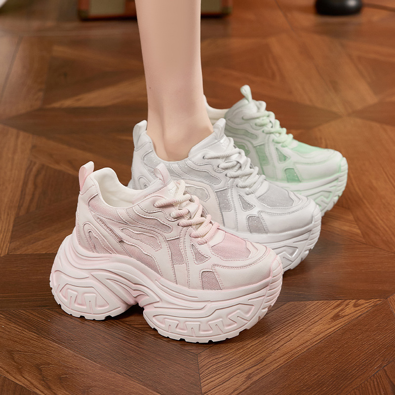 Women's Fashion Chunky Platfor - Women Shoes For Walking avaliação e preço